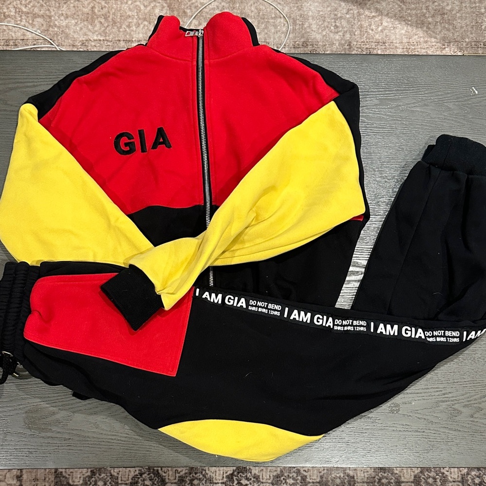 I.AM.GIA Black and Red Apparel